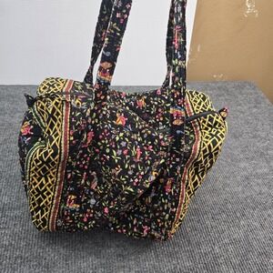 Vera Bradley Ming Retired Pattern Duffle Overnight Travel Bag Medium Weekender